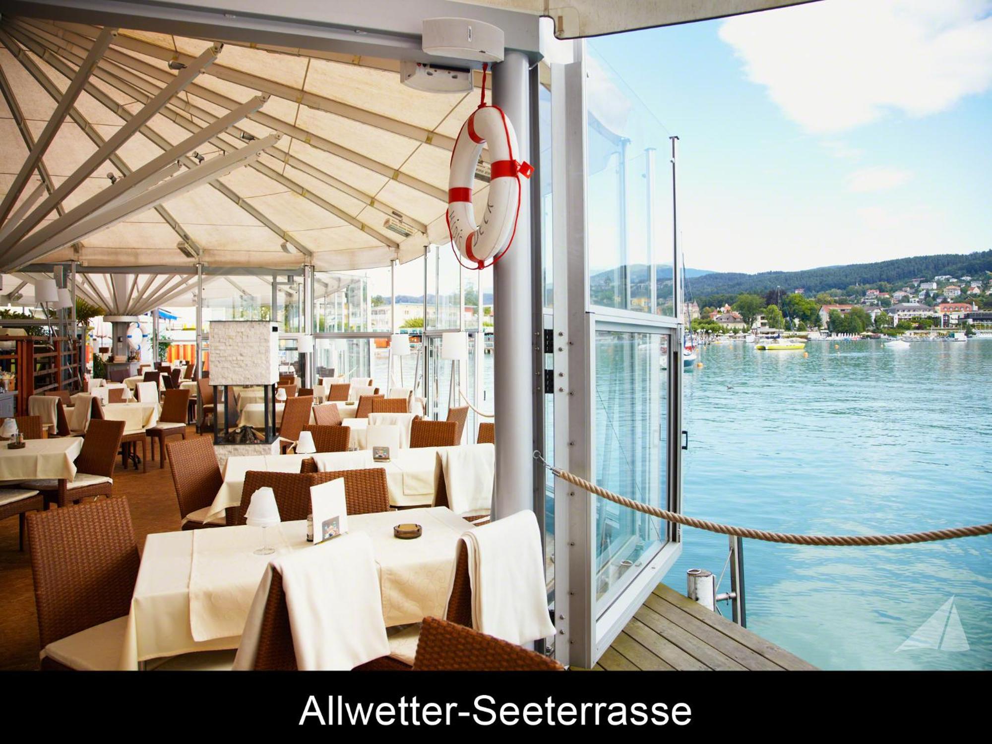 Hotel-Restaurant "Veldener Traumschiff" Direkt Am See In 2Min Im Zentrum Velden am Worthersee Bagian luar foto