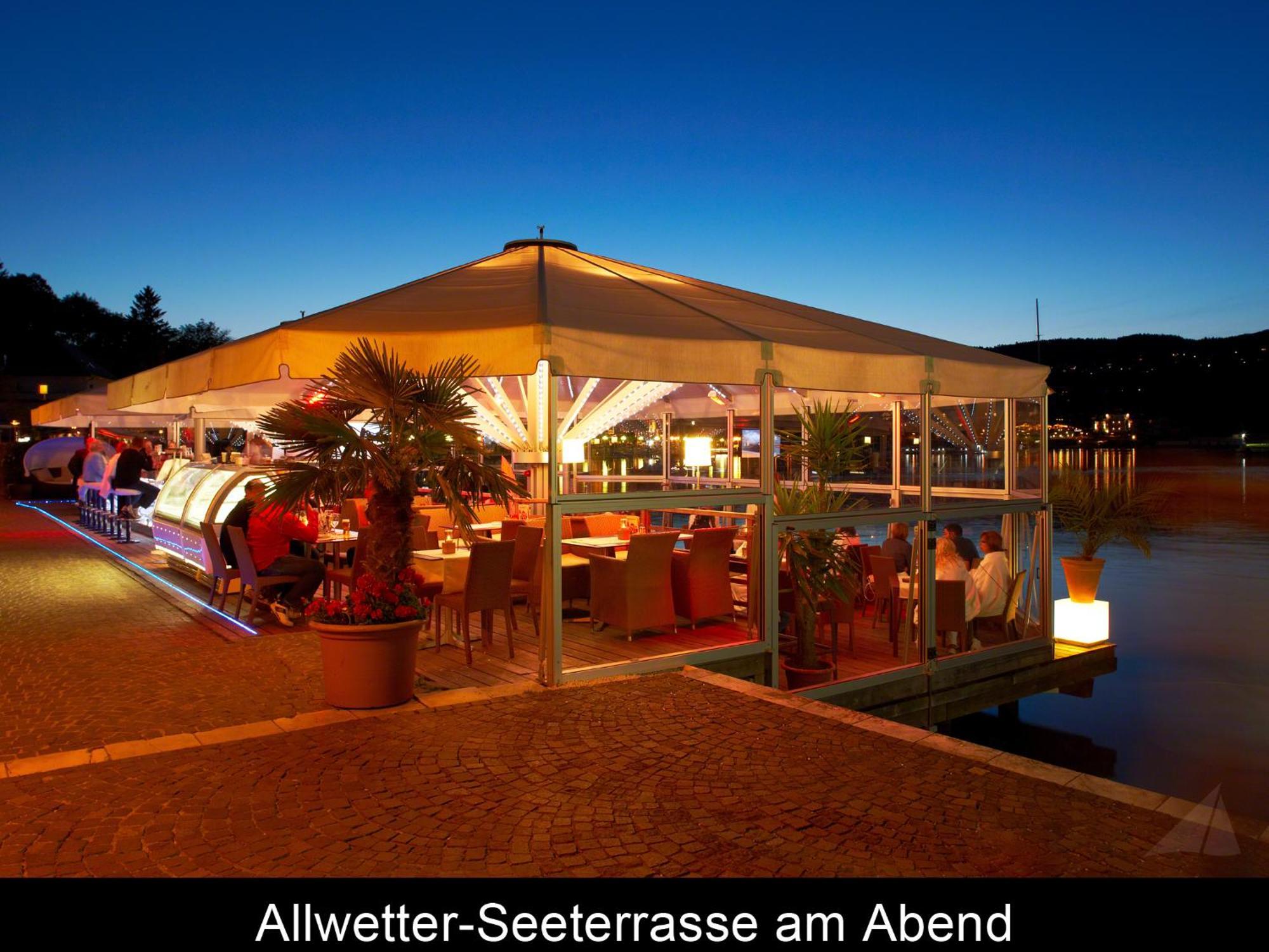 Hotel-Restaurant "Veldener Traumschiff" Direkt Am See In 2Min Im Zentrum Velden am Worthersee Bagian luar foto