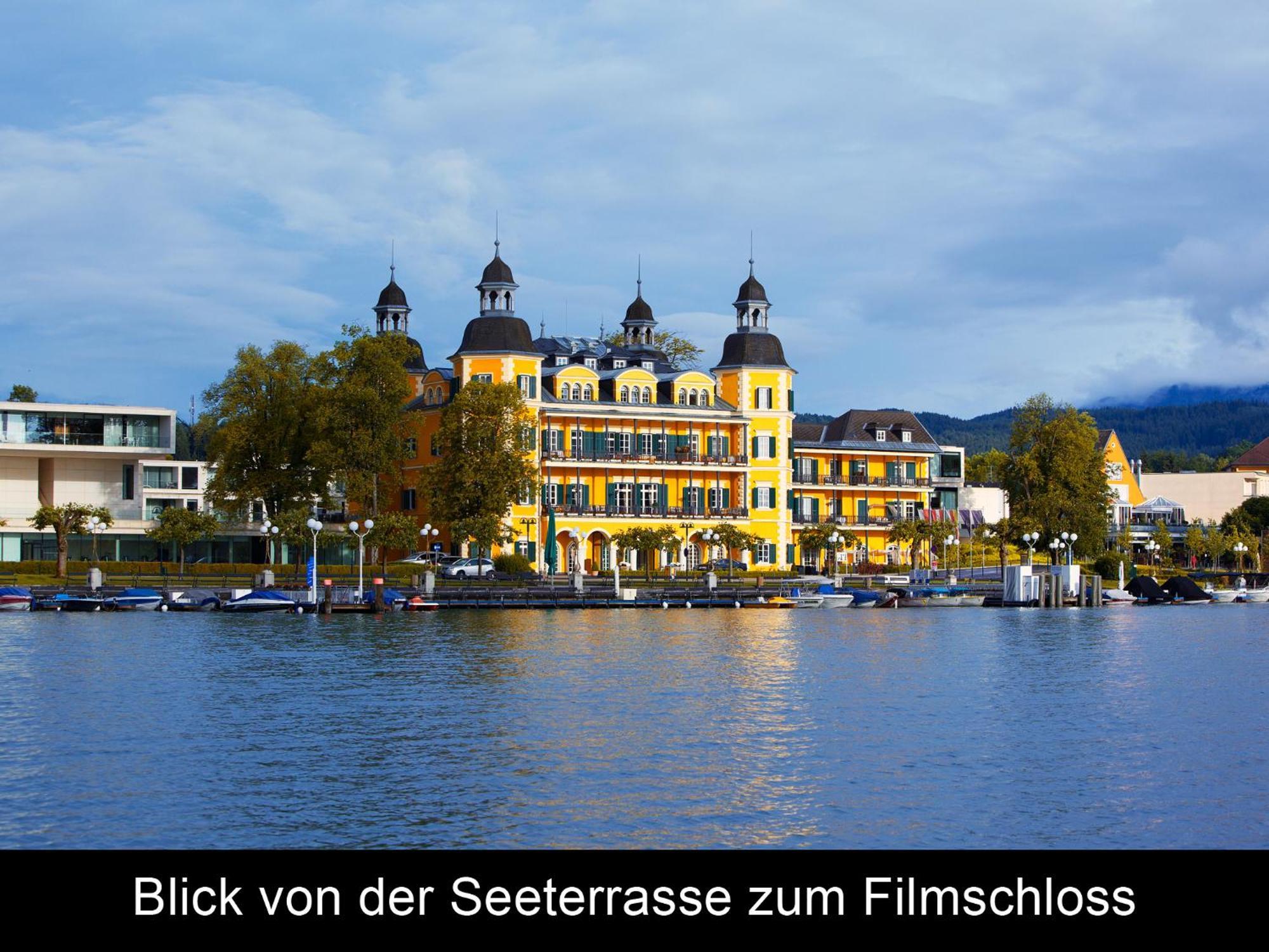 Hotel-Restaurant "Veldener Traumschiff" Direkt Am See In 2Min Im Zentrum Velden am Worthersee Bagian luar foto